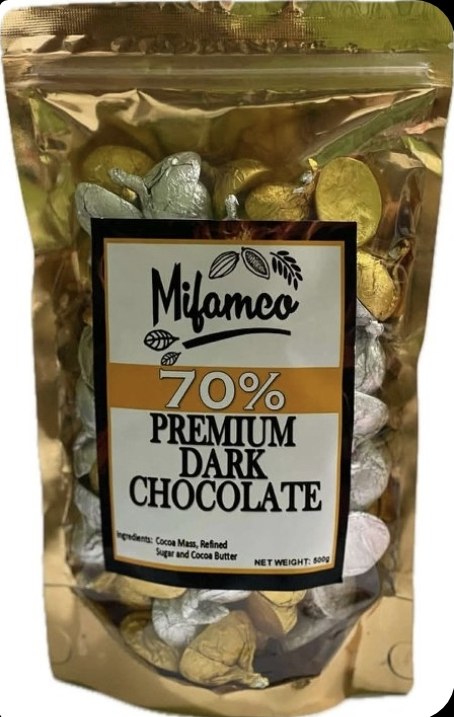 70% Premium Dark Chocolate, 500 g pack
