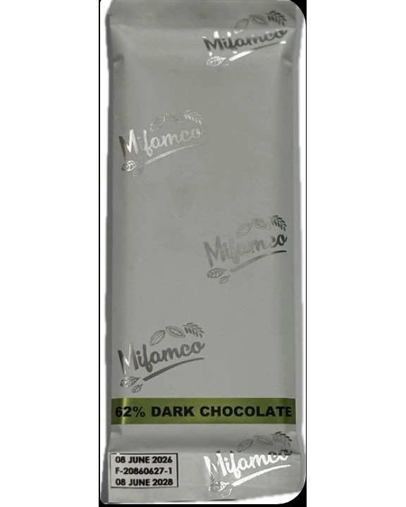 62% Premium Dark Chocolate Bar, 40 g pack